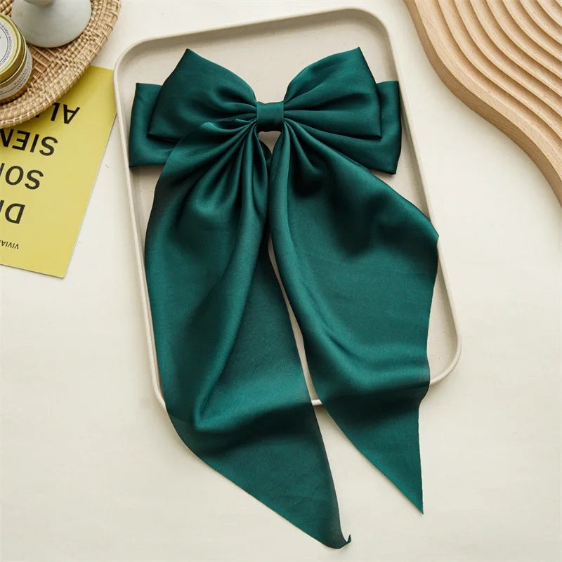 Satin Princess Hair Bow