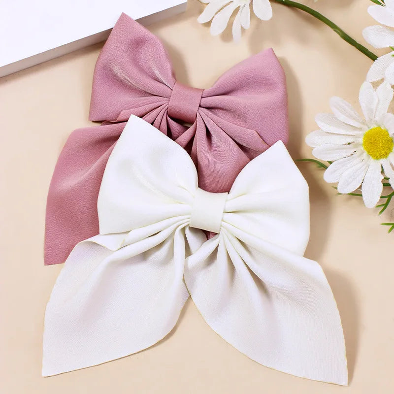 Rosalie Ribbon  Hair Bow Clip