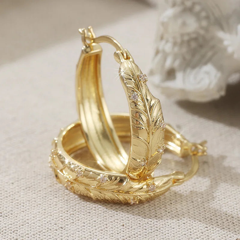 Aurora Gold Earrings