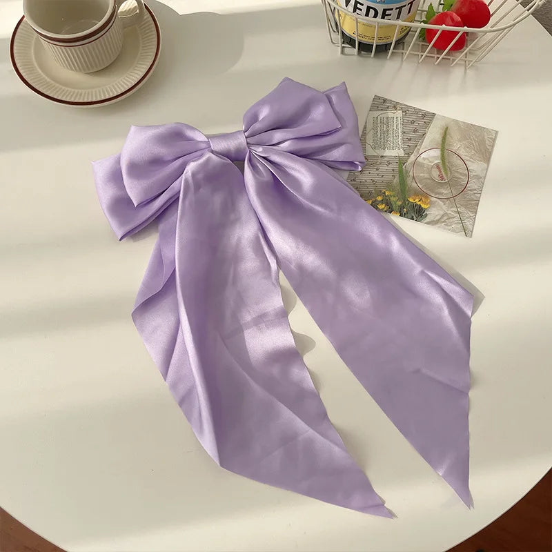 Satin Princess Hair Bow