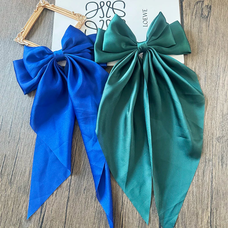 Satin Princess Hair Bow