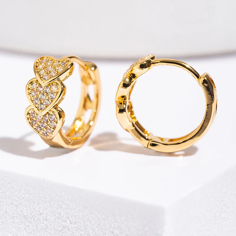 Amour Heart Hoops