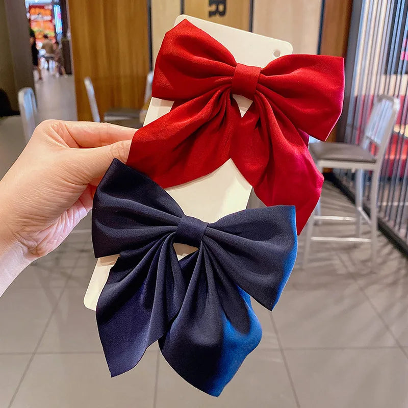 Rosalie Ribbon  Hair Bow Clip