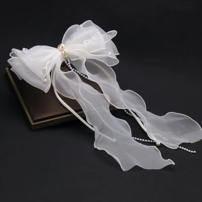 Aurora Veil Hair Bow