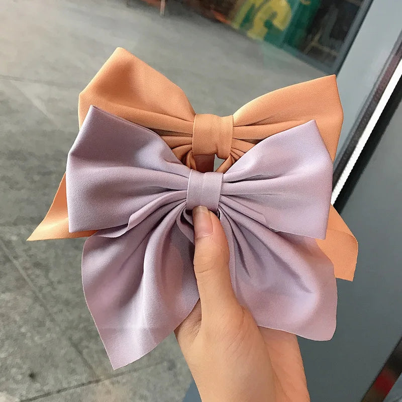 Rosalie Ribbon  Hair Bow Clip