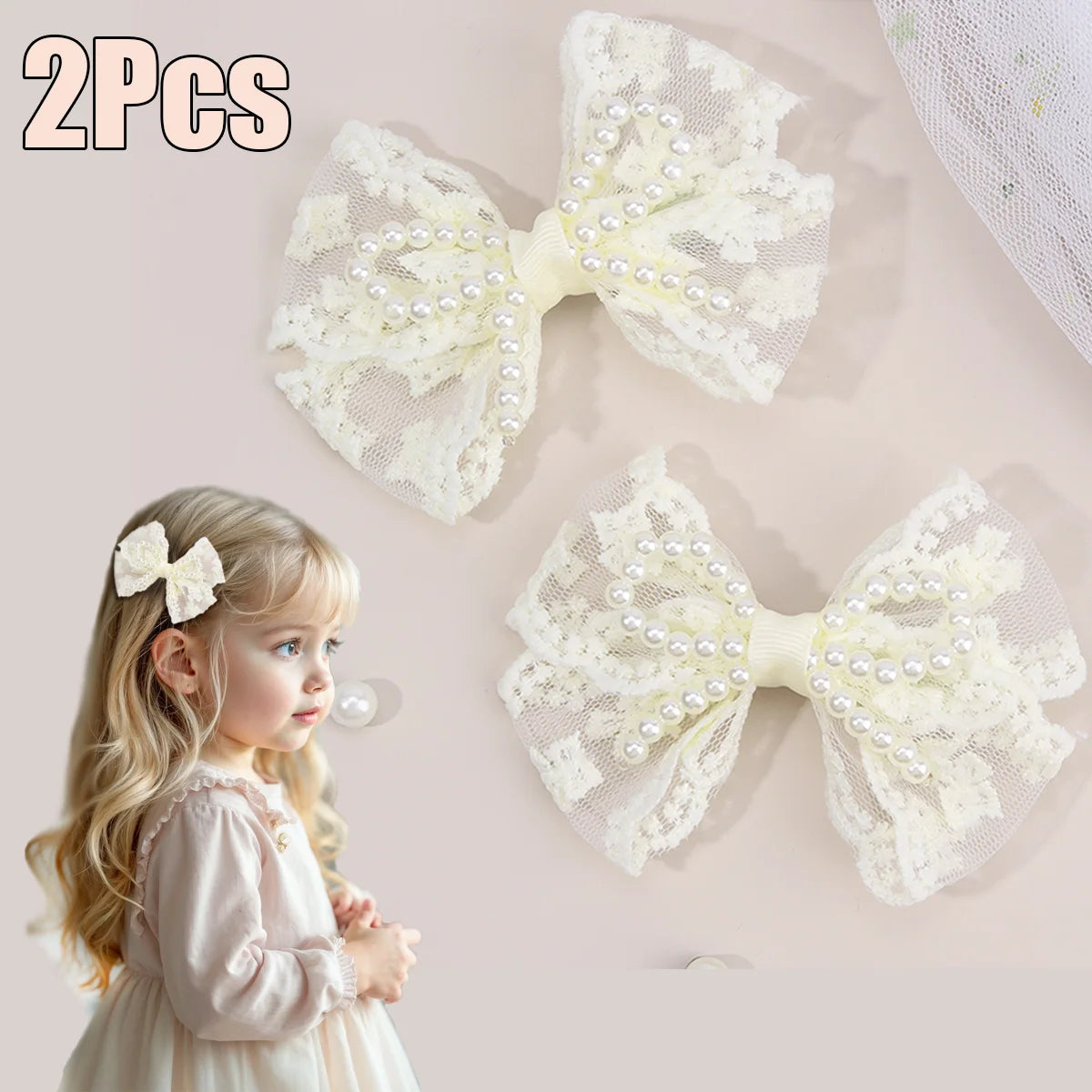 Snowflake Lace Bow