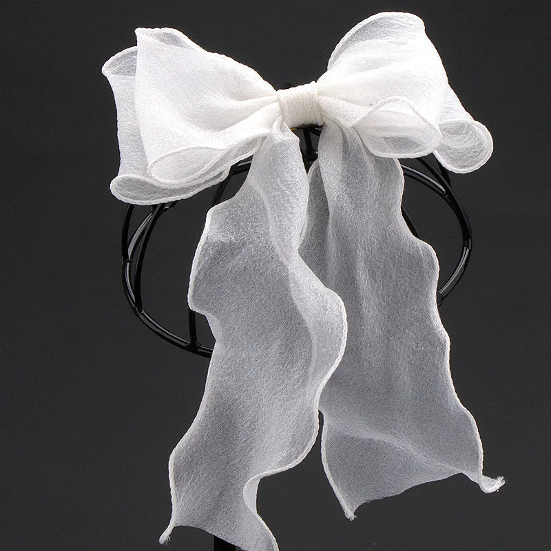 Aurora Veil Hair Bow