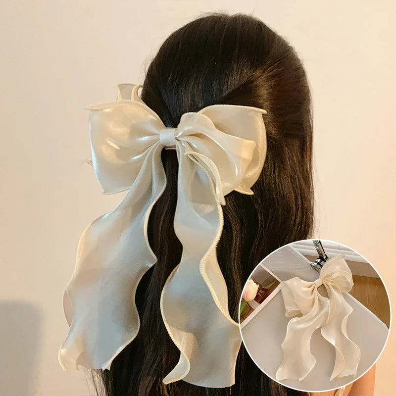 Celestia Chiffon Ribbon Hair clip