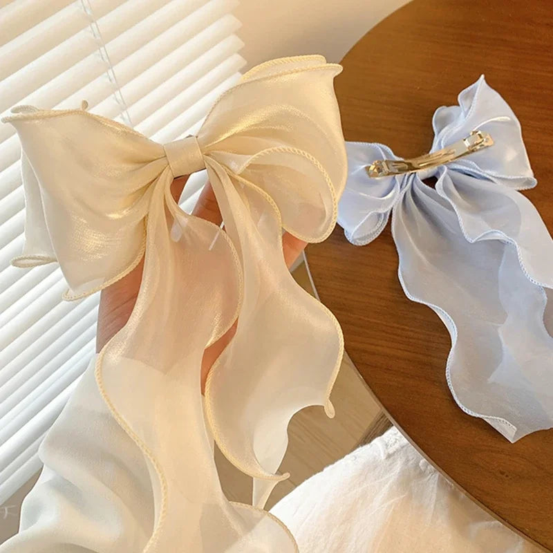 Celestia Chiffon Ribbon Hair clip