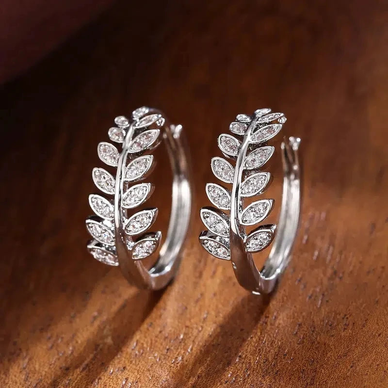 Elegant Leaf Earrings