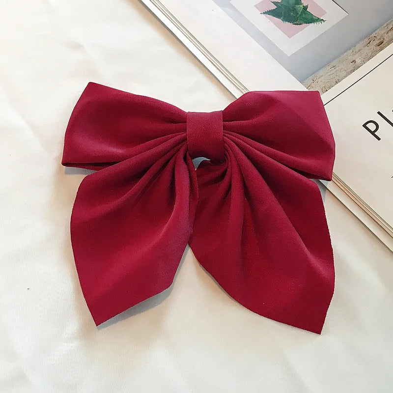 Rosalie Ribbon  Hair Bow Clip