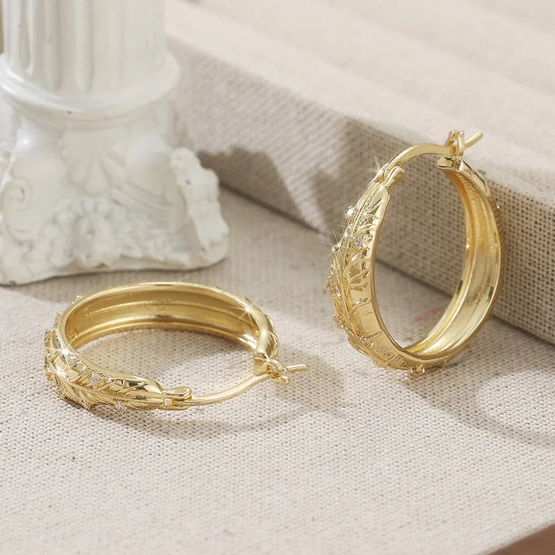 Aurora Gold Earrings