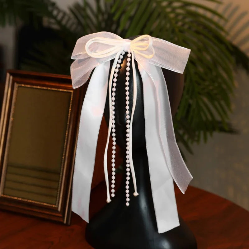 Aurora Veil Hair Bow