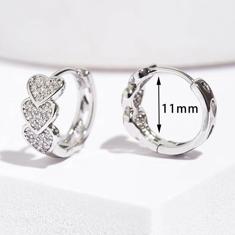 Amour Heart Hoops