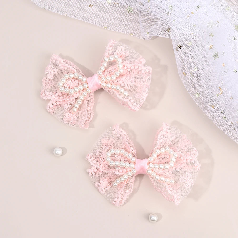 Snowflake Lace Bow