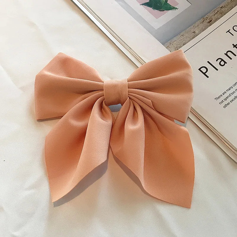 Rosalie Ribbon  Hair Bow Clip