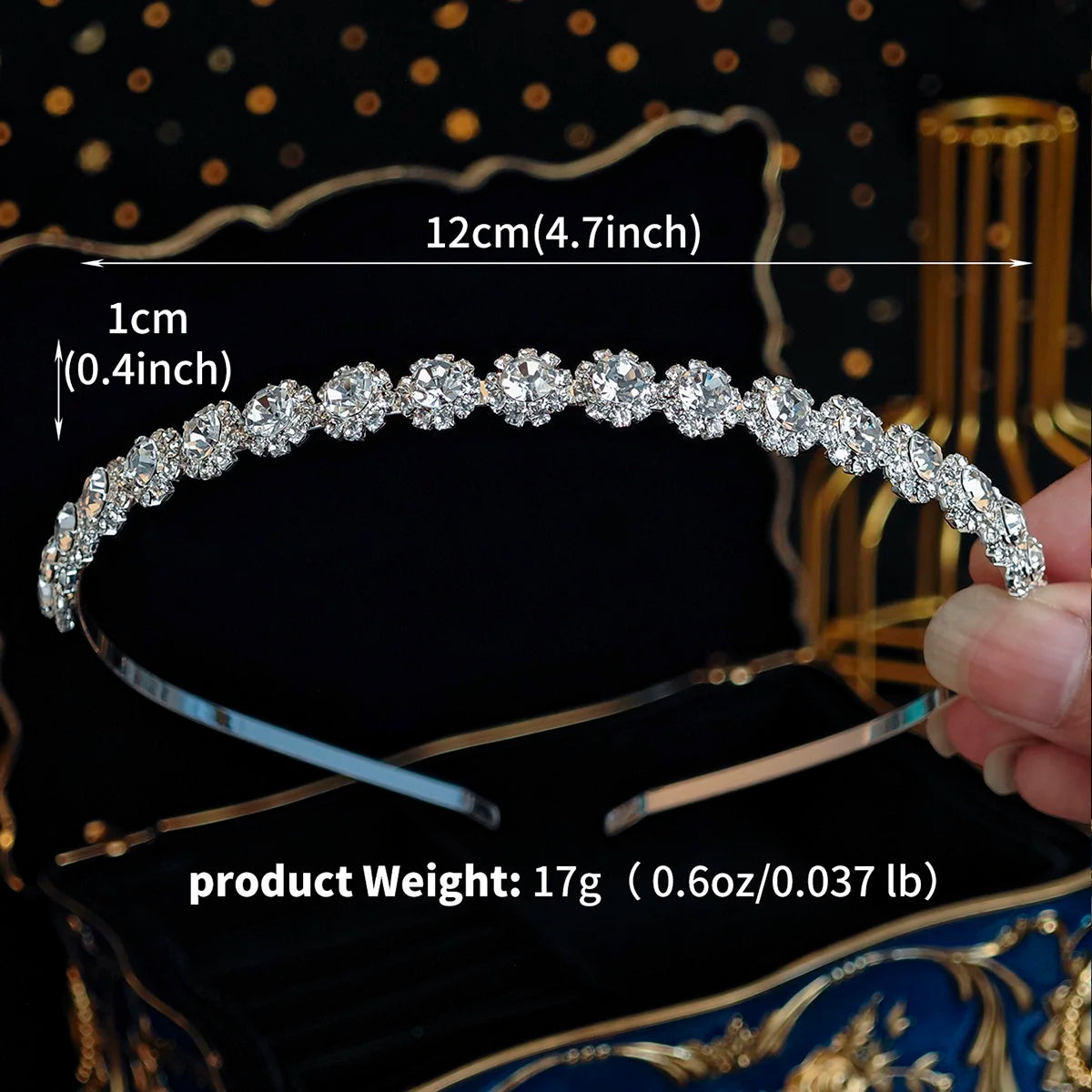 Crystal Crown Headband