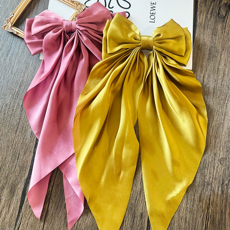 Satin Princess Hair Bow