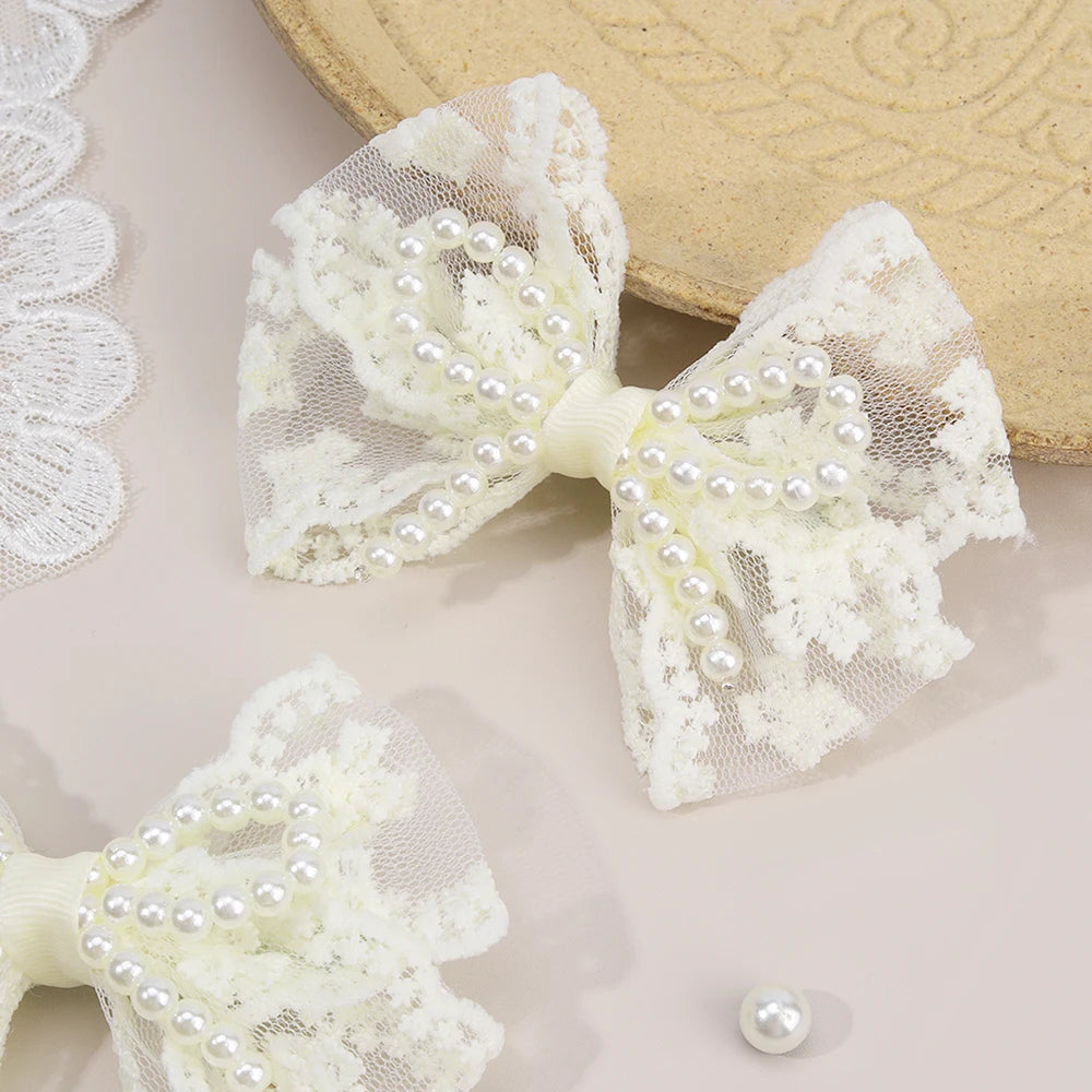 Snowflake Lace Bow