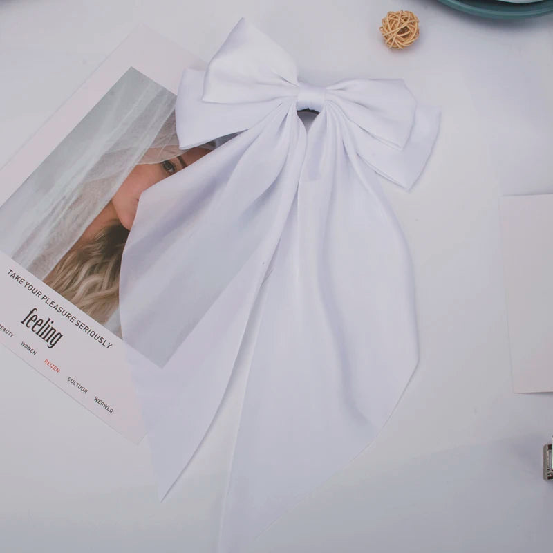 Satin Princess Hair Bow