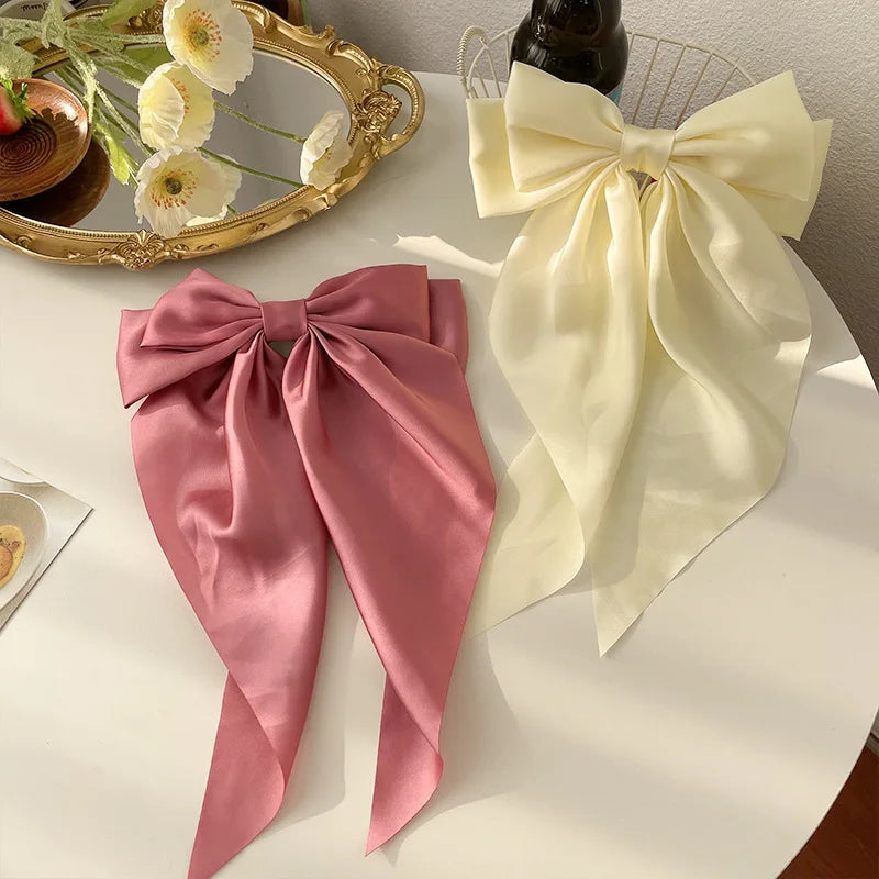 Satin Princess Hair Bow