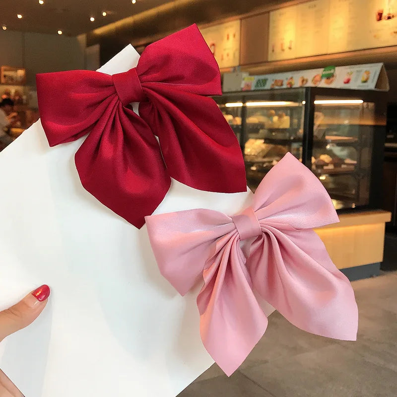 Rosalie Ribbon  Hair Bow Clip