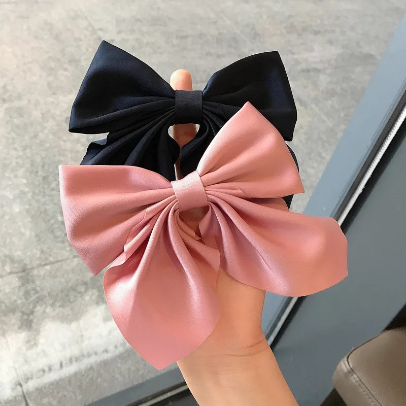 Rosalie Ribbon  Hair Bow Clip