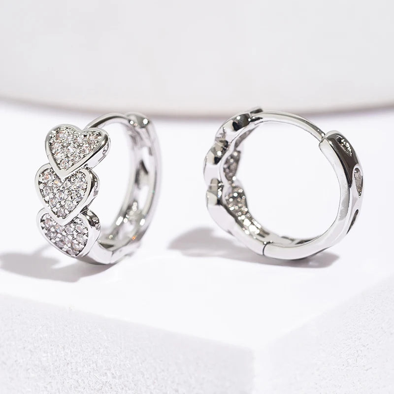 Amour Heart Hoops