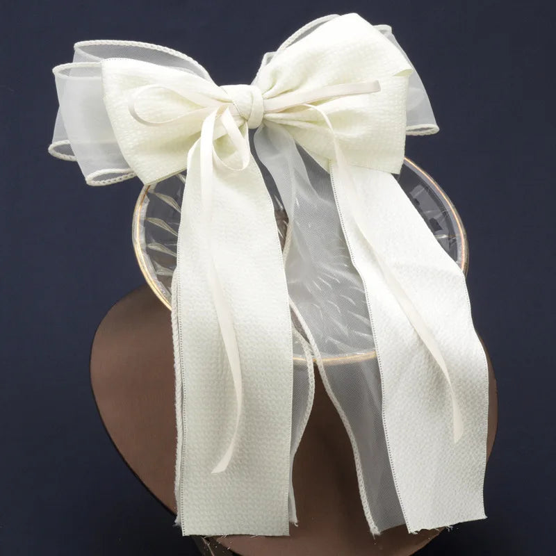 Aurora Veil Hair Bow
