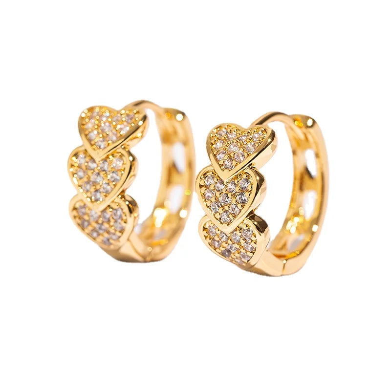 Amour Heart Hoops