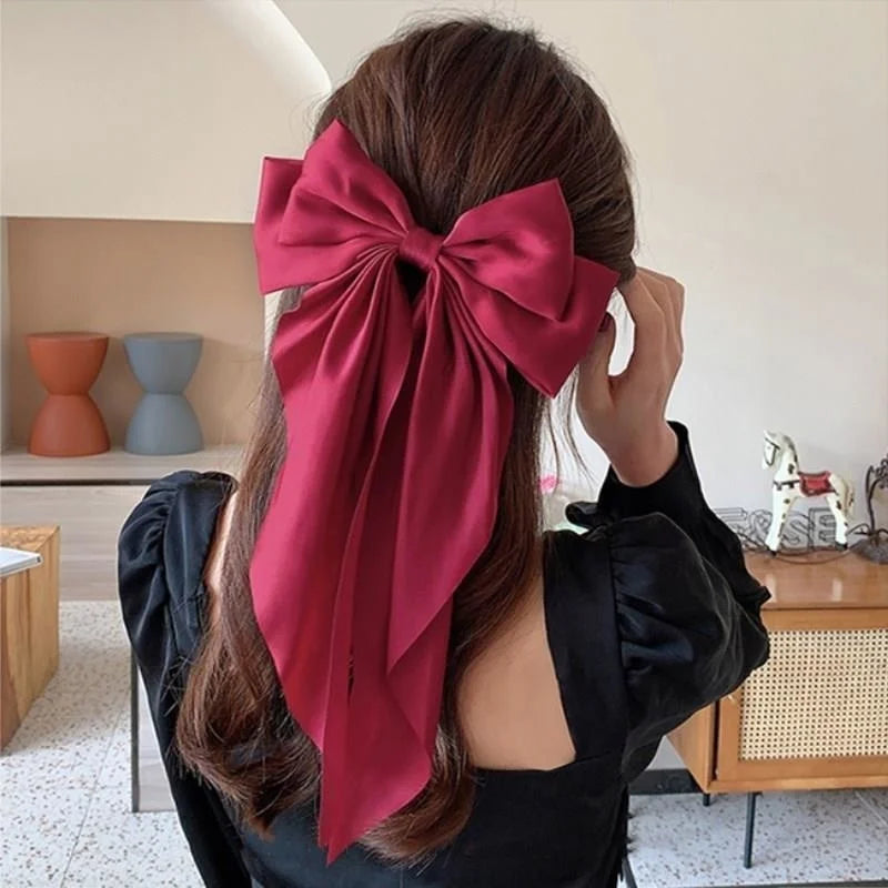 Satin Princess Hair Bow