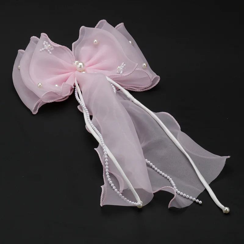 Aurora Veil Hair Bow