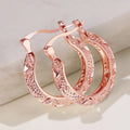 Luna Vintage Gold  Hoop Earrings