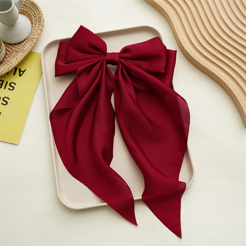 Satin Princess Hair Bow