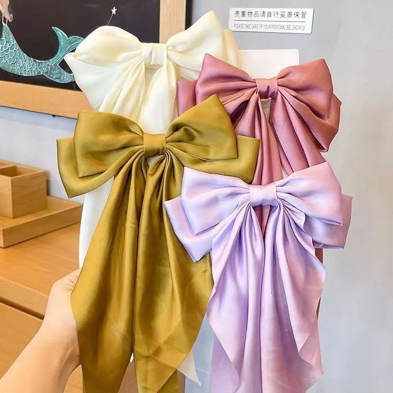 Satin Princess Hair Bow
