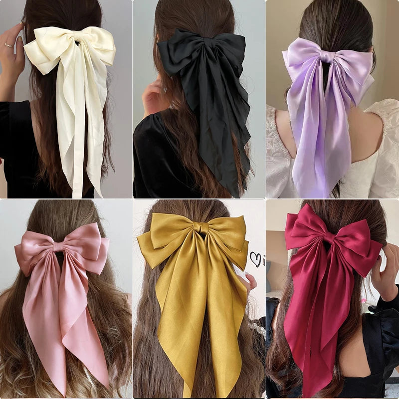 Satin Princess Hair Bow