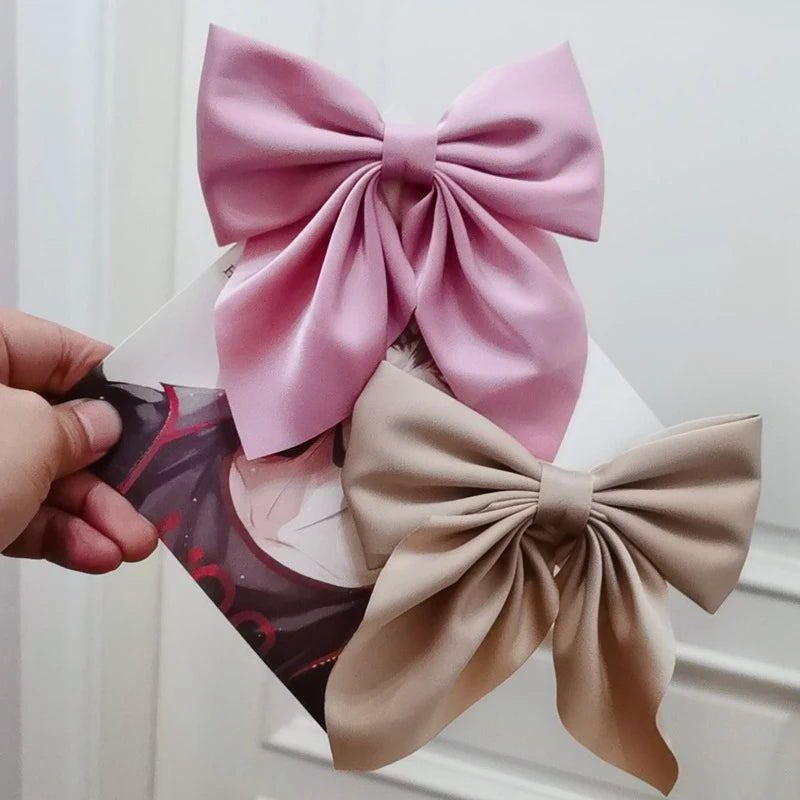 Rosalie Ribbon  Hair Bow Clip
