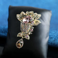 Aurora Crystal Brooch