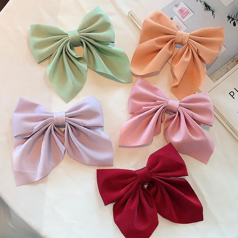 Rosalie Ribbon  Hair Bow Clip