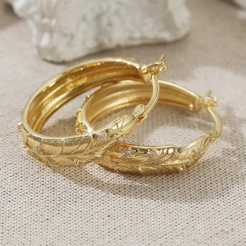 Aurora Gold Earrings